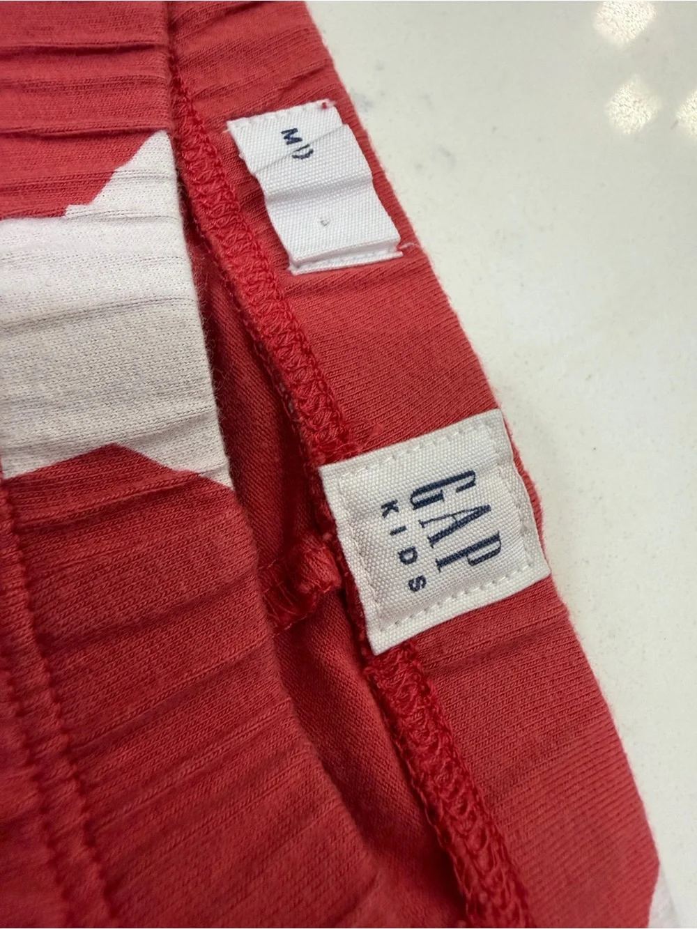 GAP Red Jeggings with White Star Print